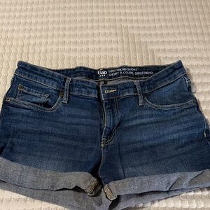 GAP Dark Blue Denim Shorts Womens size 6
